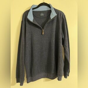 Men’s Navy 1/4 Zip Sweater